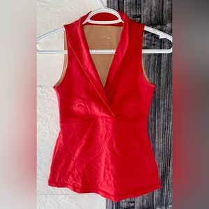 Lululemon Red Whisper Tank– Vintage in Excellent Condition Sz XS